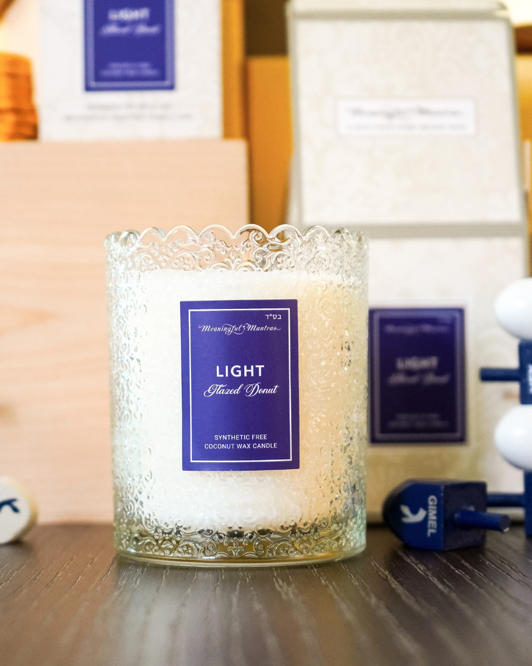 Glazed Donut Natural Candle 8oz Kaia Collectionimage-alt