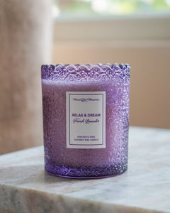 French Lavender Natural Candle 8oz Kaia Collectionimage-alt