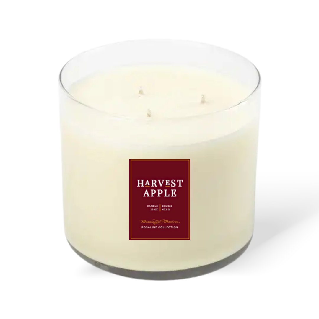 Harvest Apple Natural Candle 16oz 3-Wick