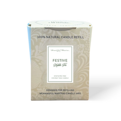 Festive Noble Fir Natural Candle 8oz Kaia Collection Refillimage-alt