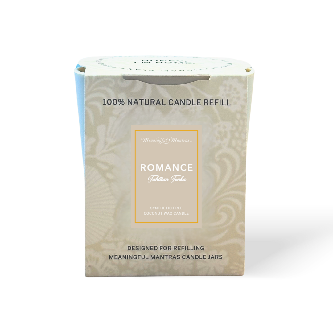 Romance Tahitian Tonka Natural Candle 8oz Kaia Collection Refillimage-alt