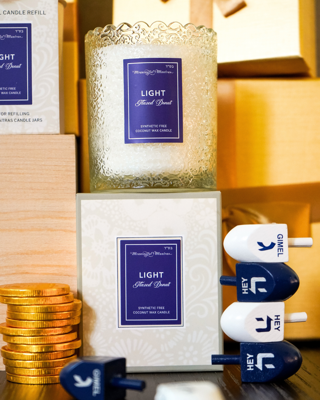 Glazed Donut Natural Candle 8oz Kaia Collectionimage-alt