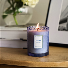 Amarea Sicilian Lemon Natural Candle 8oz Kaia Collectionimage-alt