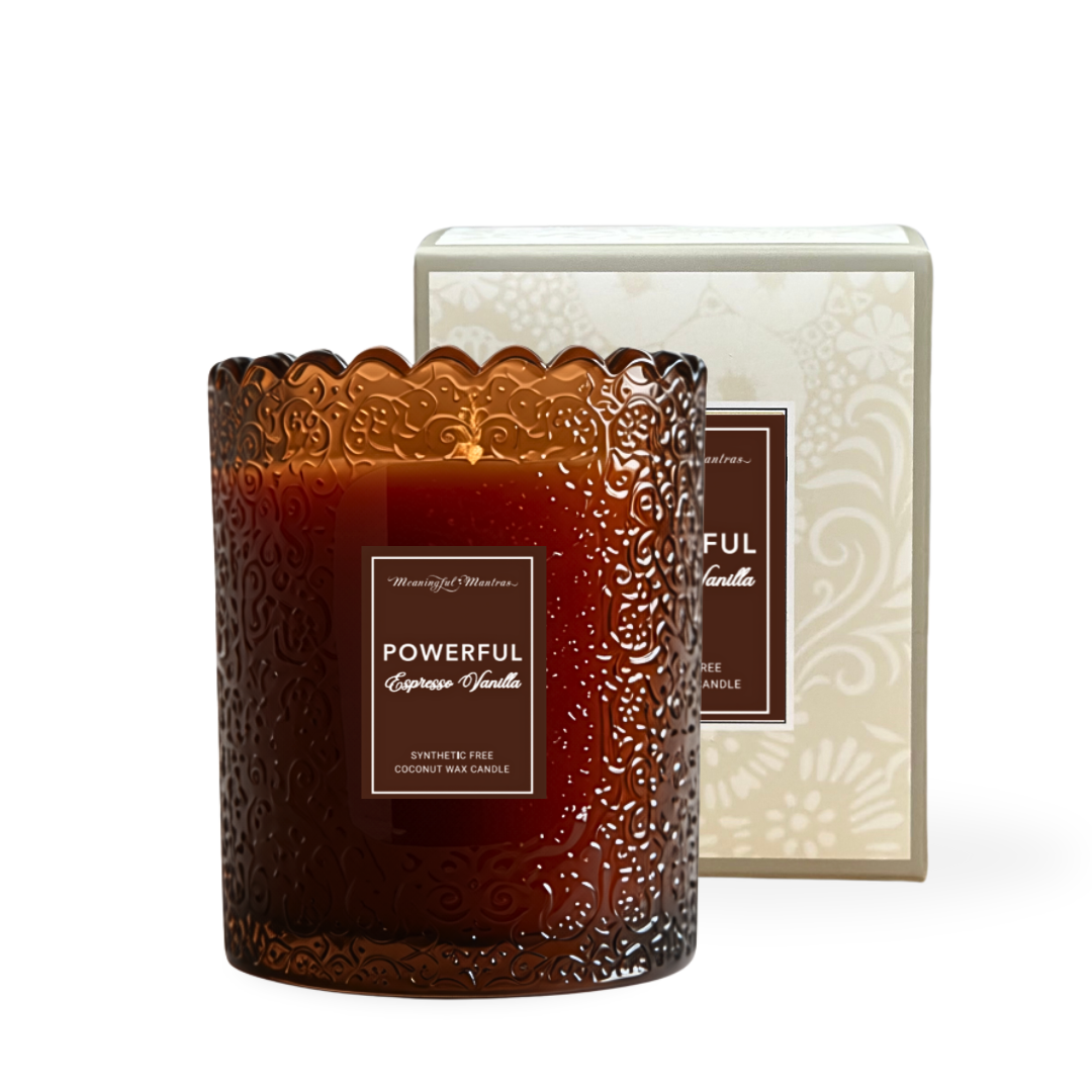 Espresso Vanilla Natural Candle 8oz Kaia Collectionimage-alt