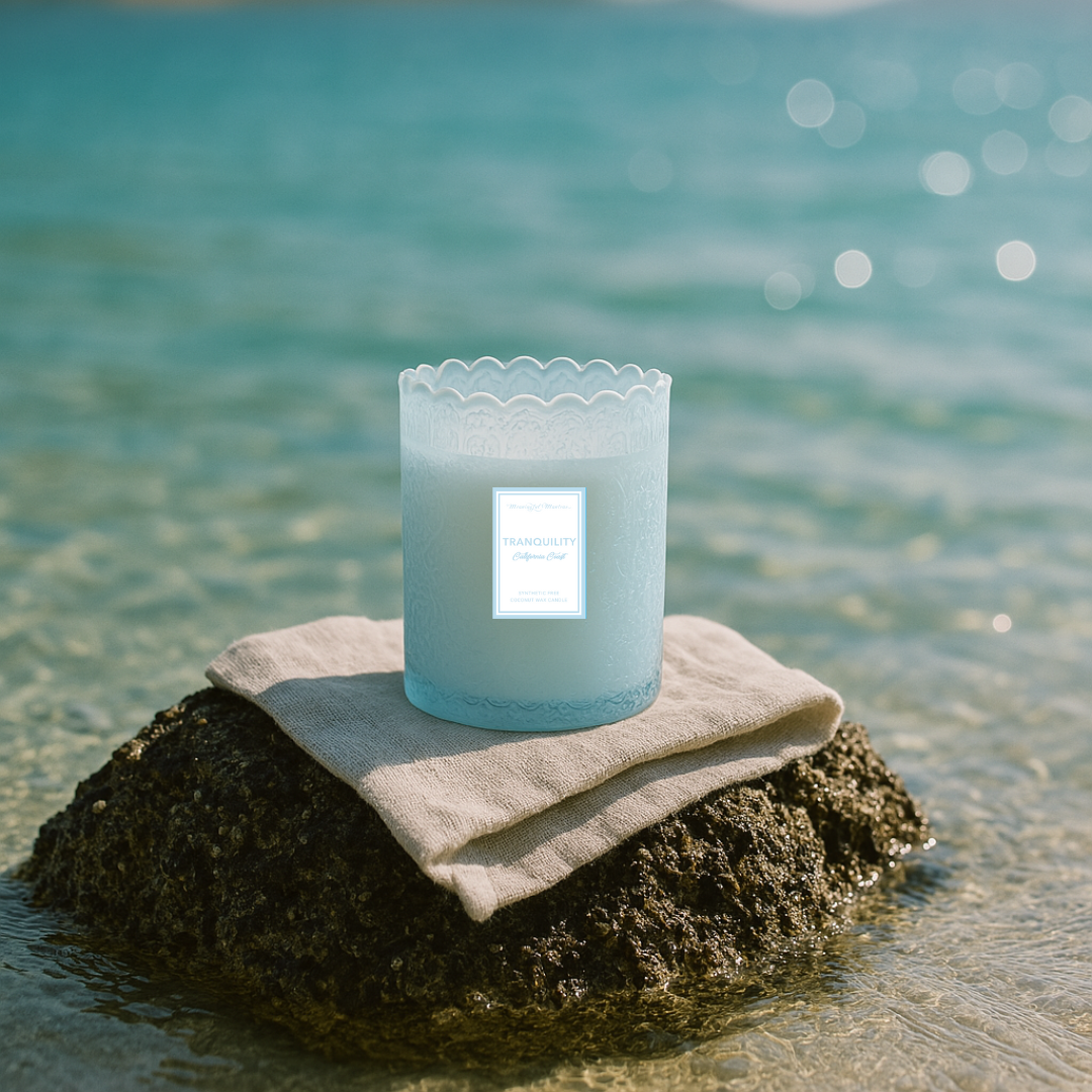 Tranquility California Coast Natural Candle 8oz Kaia Collectionimage-alt