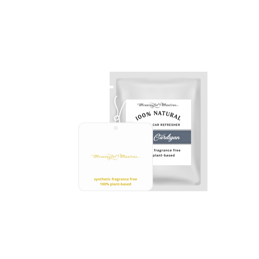 Cozy cardigan car air freshenerimage-alt