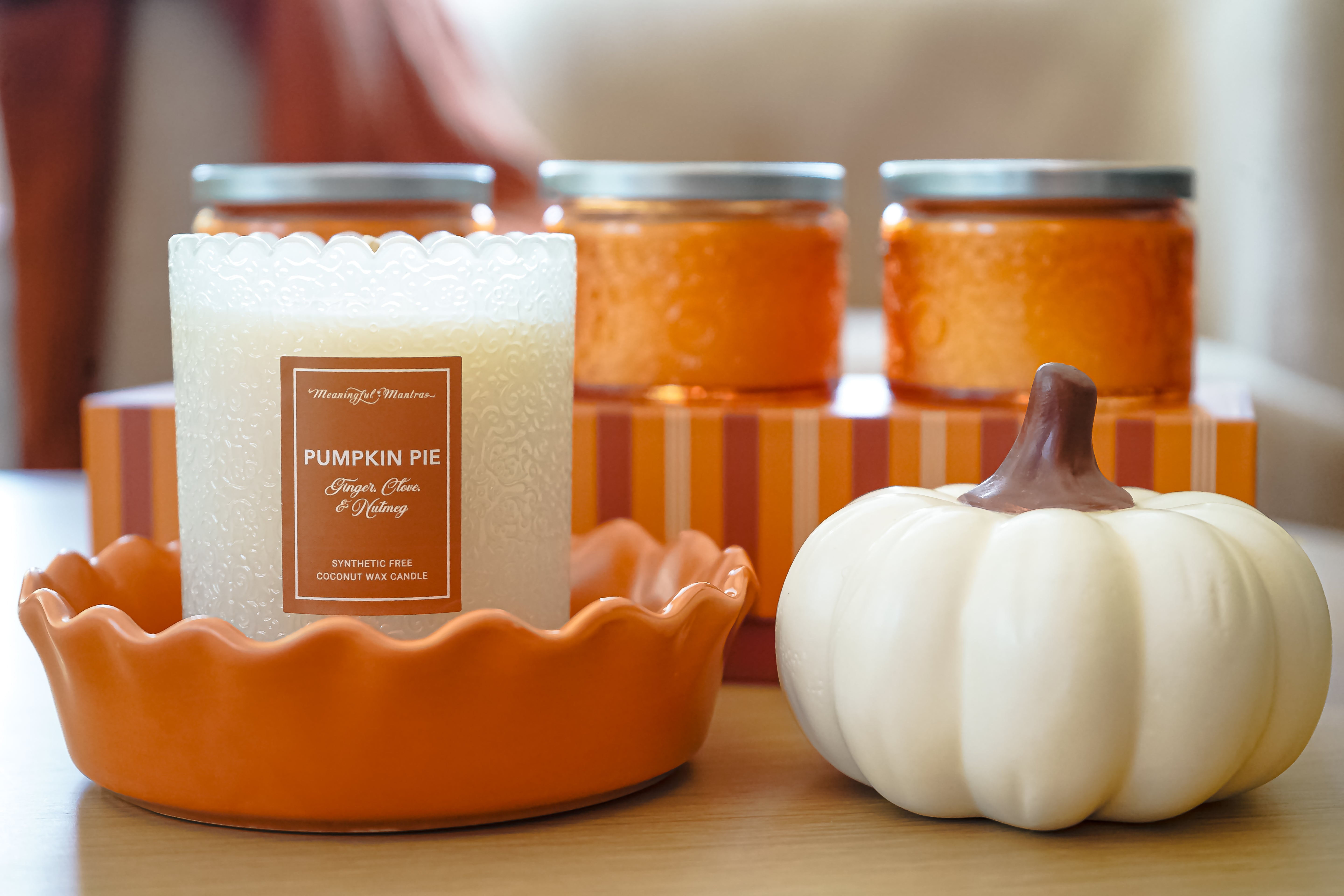 Pumpkin Pie Natural Candle 8oz Kaia Collection