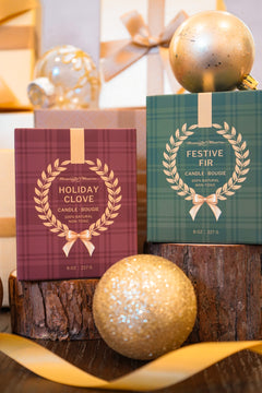 Limited! Holiday Candle Trio Natural Candle 3 Piece 8oz Kaia Collectionimage-alt