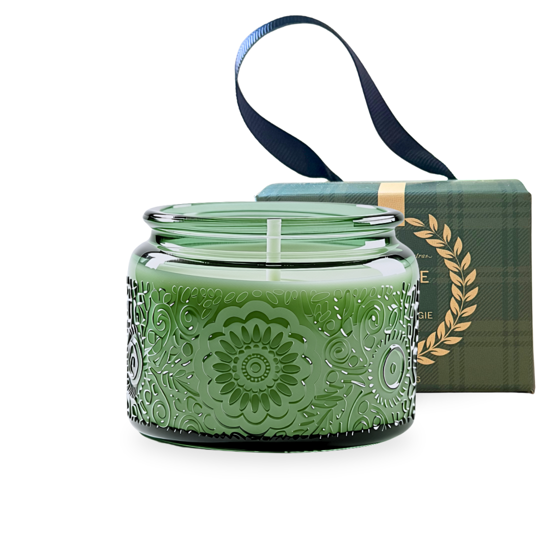 Festive Noble Fir Natural Candle 4oz Ellie Collectionimage-alt