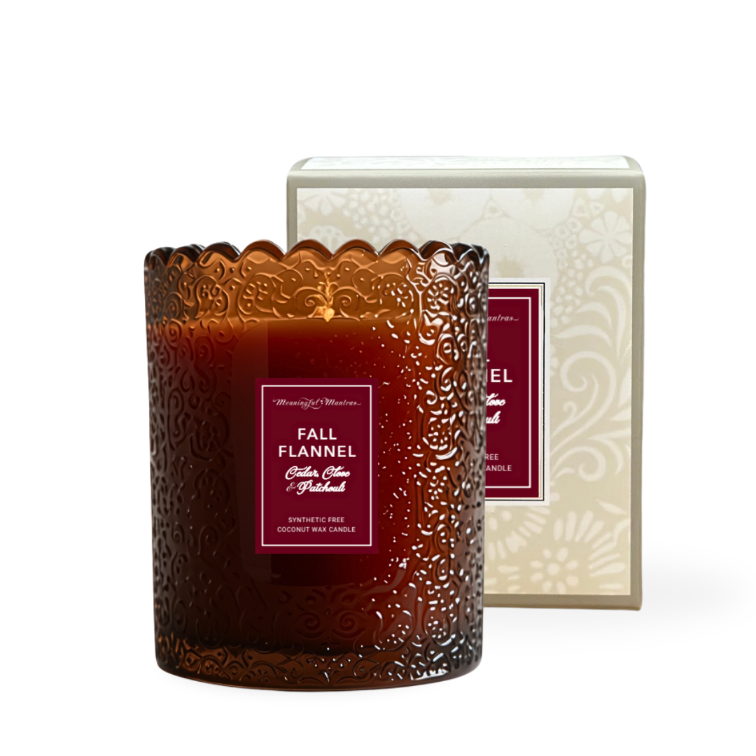 Fall Flannel Natural Candle 8oz Kaia Collectionimage-alt