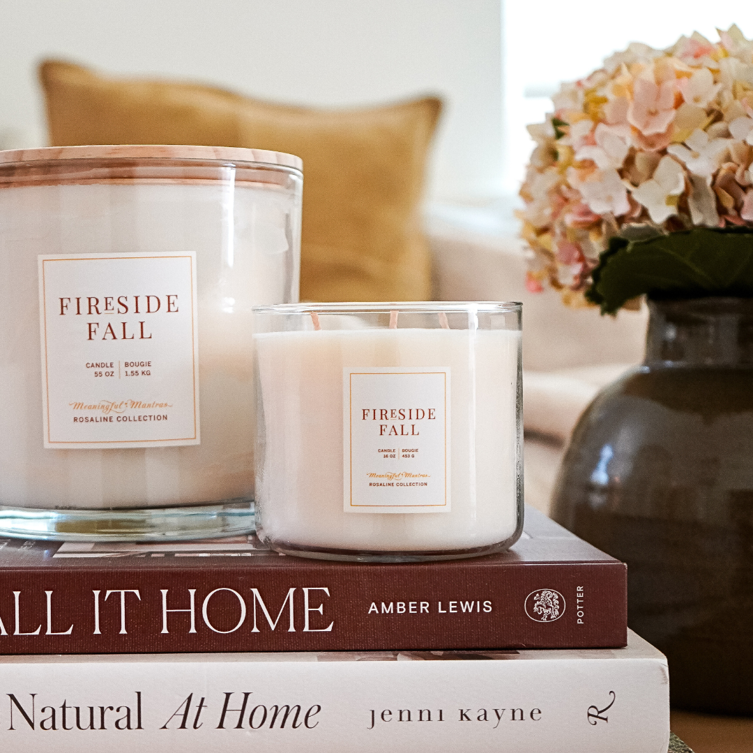 Fireside Fall 3-Wick Natural Candleimage-alt