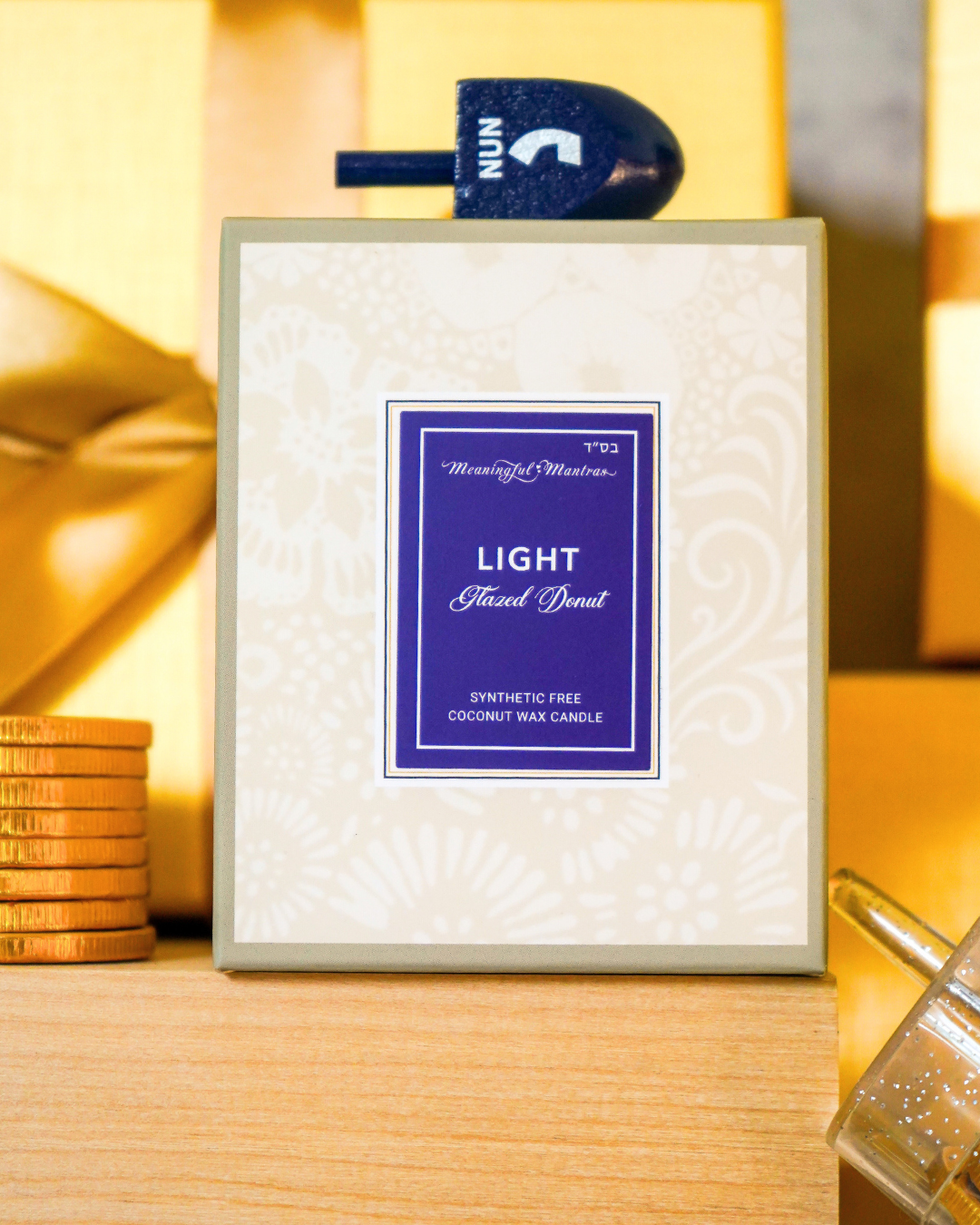 Glazed Donut Natural Candle 8oz Kaia Collectionimage-alt