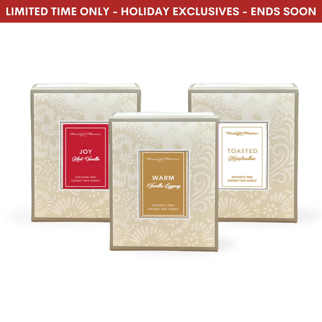 Limited! Kaia Winter Trio Natural Candle 3 Piece 8oz Kaia Collection