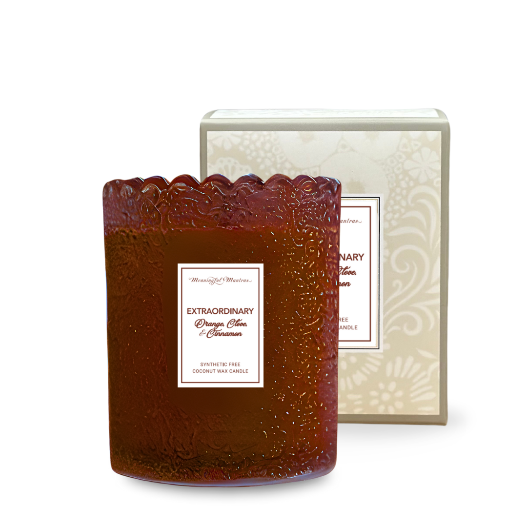 Extraordinary Cinnamon Spice 8oz Natural Candle Kaia Collection