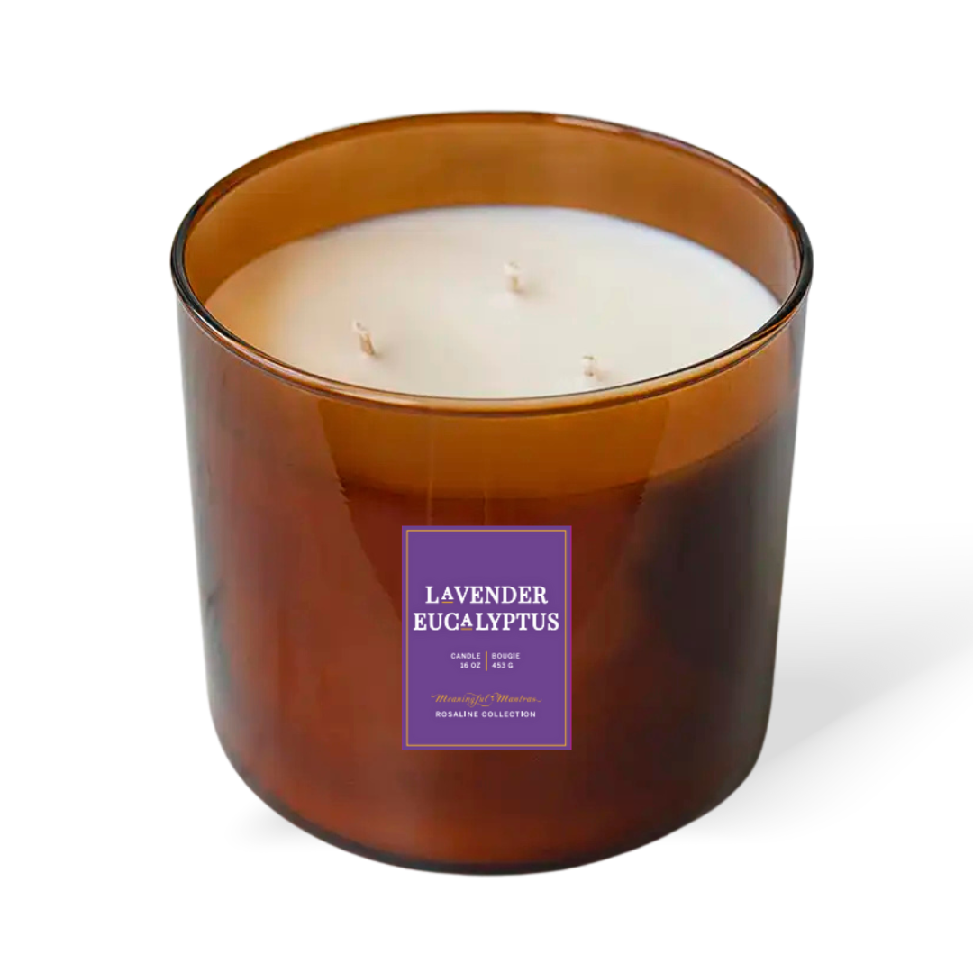 Wellness Lavender Eucalyptus 3-Wick Candle