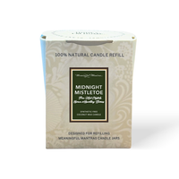 Midnight Mistletoe Natural Candle 8oz Kaia Collection Refillimage-alt