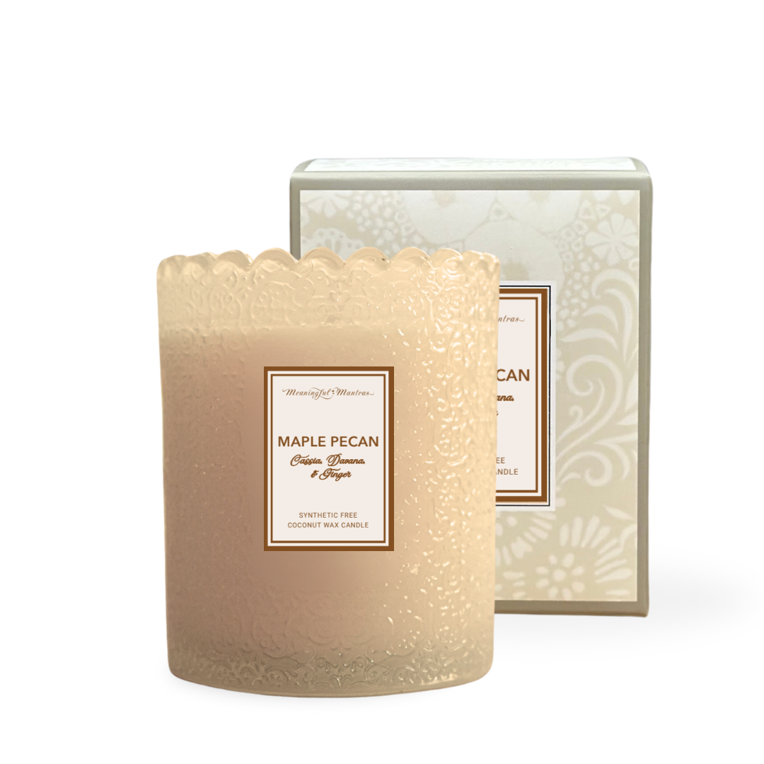 Maple Pecan Natural Candle 8oz Kaia Collectionimage-alt