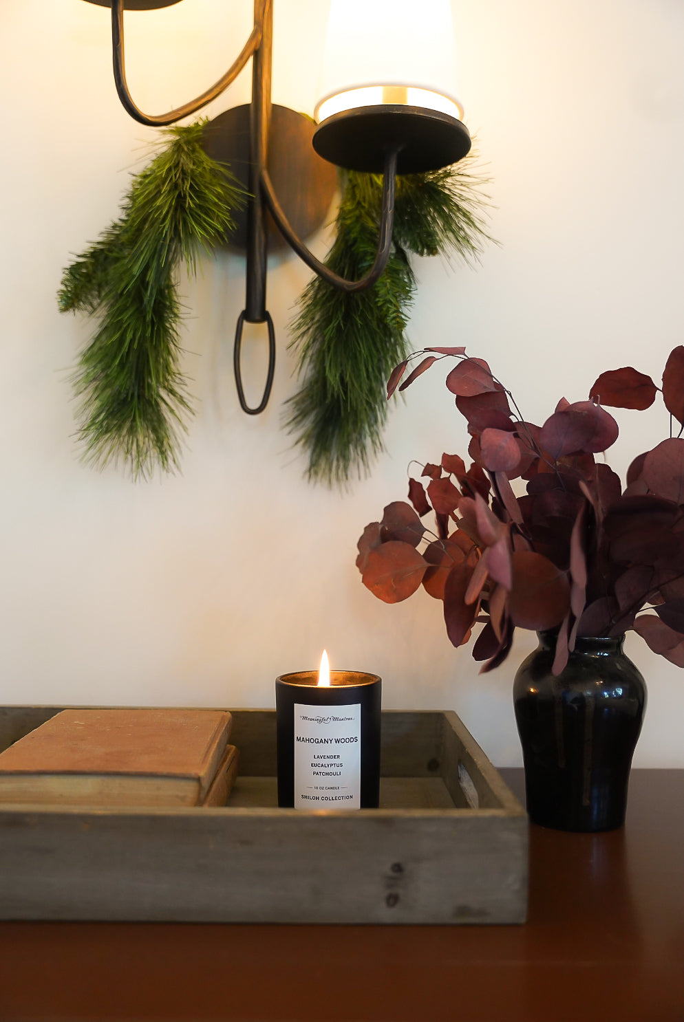 Mahogany Woods Natural Wax Candleimage-alt