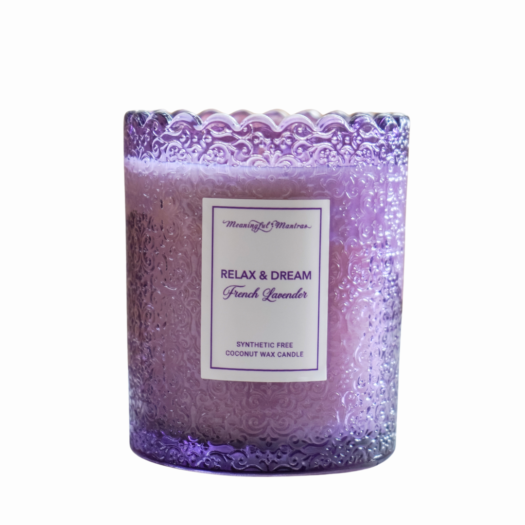 French Lavender Natural Candle 8oz Kaia Collection