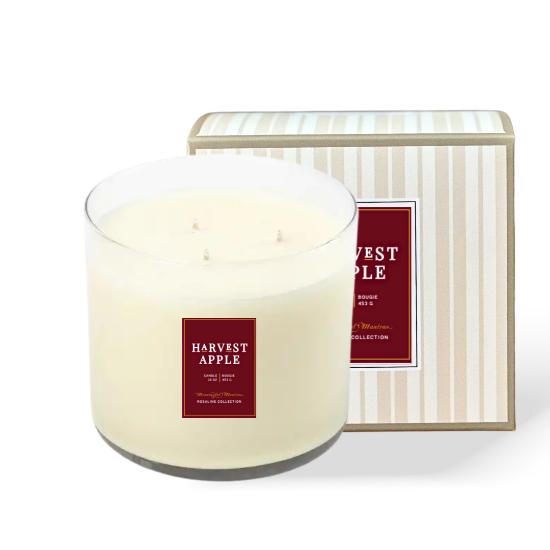 Harvest Apple Natural Candle 16oz 3-Wick