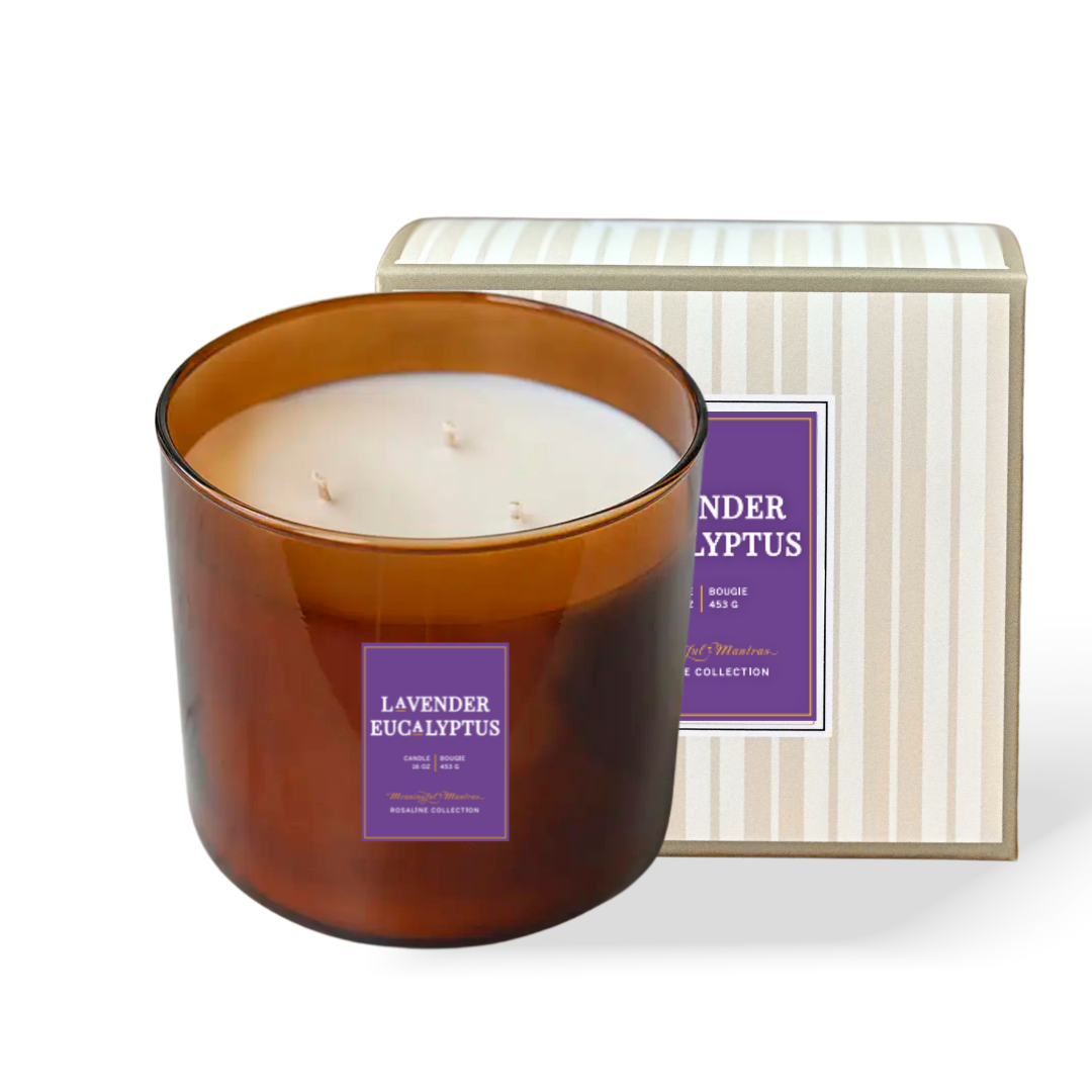 Wellness Lavender Eucalyptus 3-Wick Candle