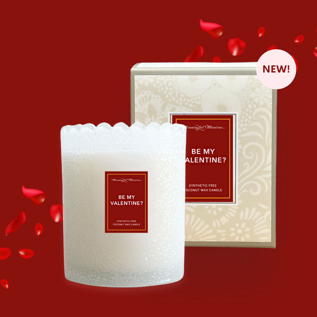 Be My Valentine? Neroli Jasmine Natural Candle 8oz Kaia Collection