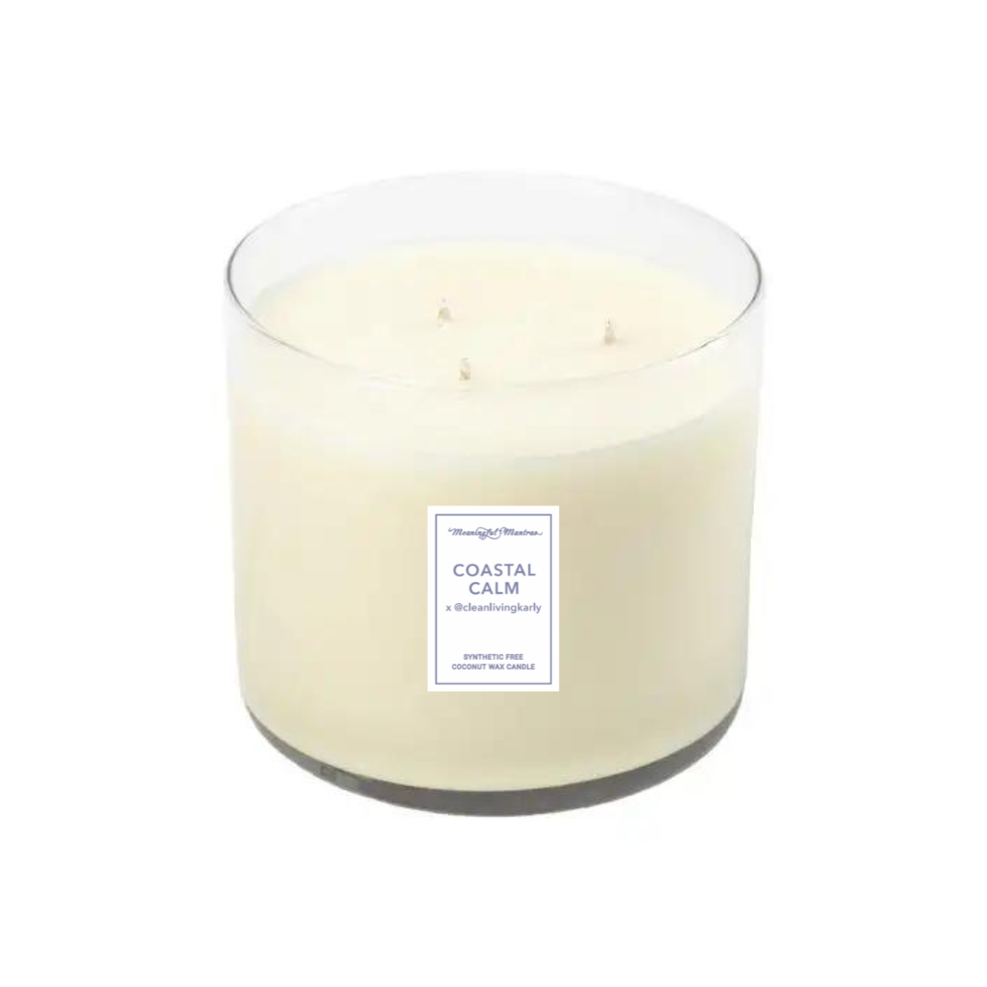 Coastal Calm Natural Candle 8oz Kaia Collection