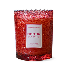 Frosted Cranberry Natural Candle 8oz Kaia Collectionimage-alt