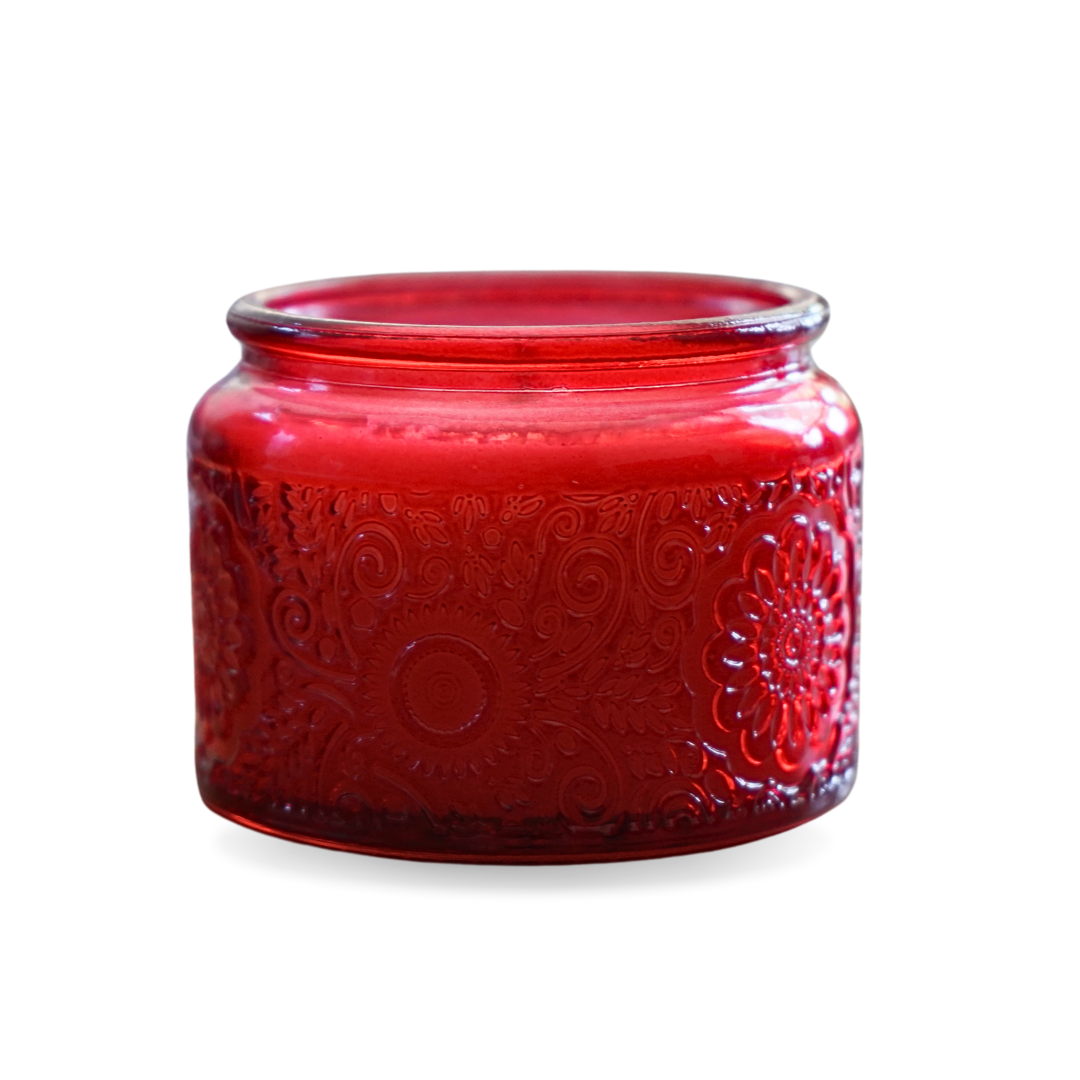 Frosted Cranberry Natural Candle 4oz Ellie Collection