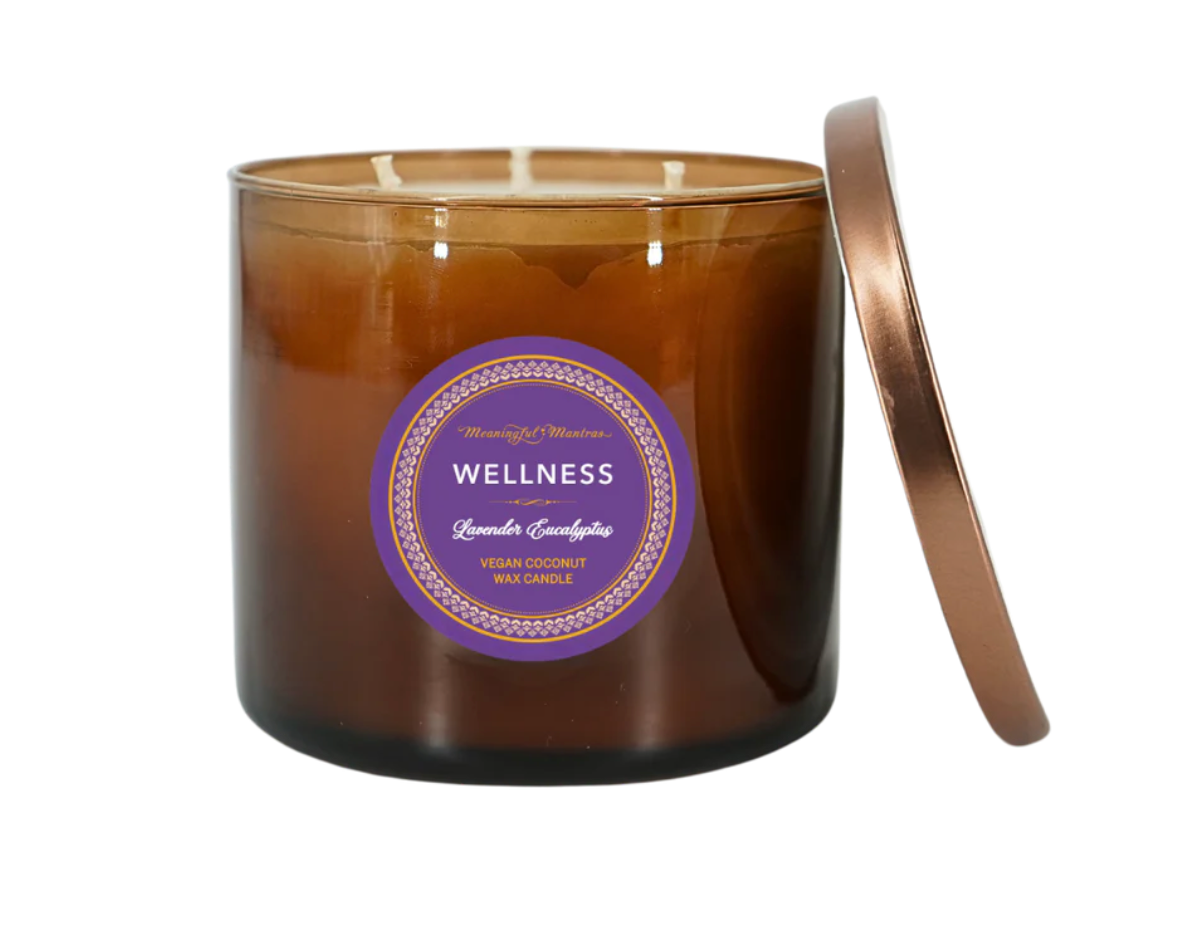 Wellness Lavender Eucalyptus 3-Wick Candle
