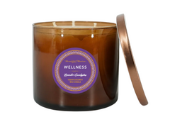 Wellness Lavender Eucalyptus 3-Wick Candleimage-alt