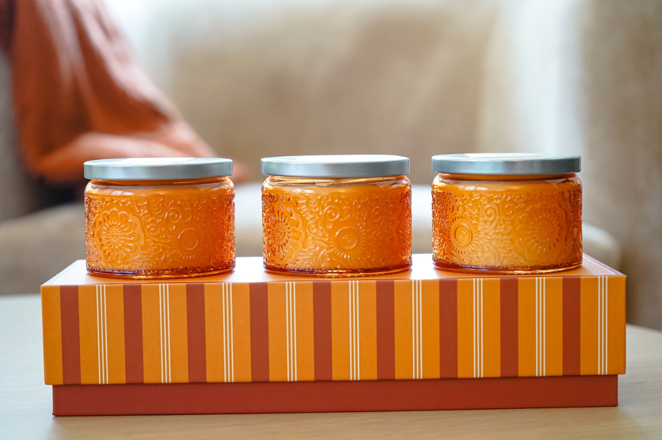 Pumpkin Pie Natural Candle 4oz Ellie Collection