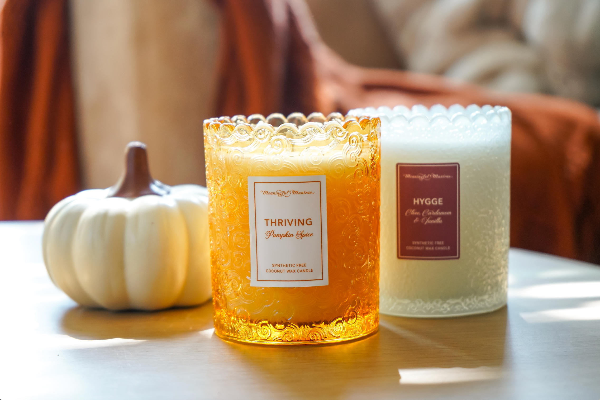 Pumpkin Spice Natural Candle 8oz Kaia Collection