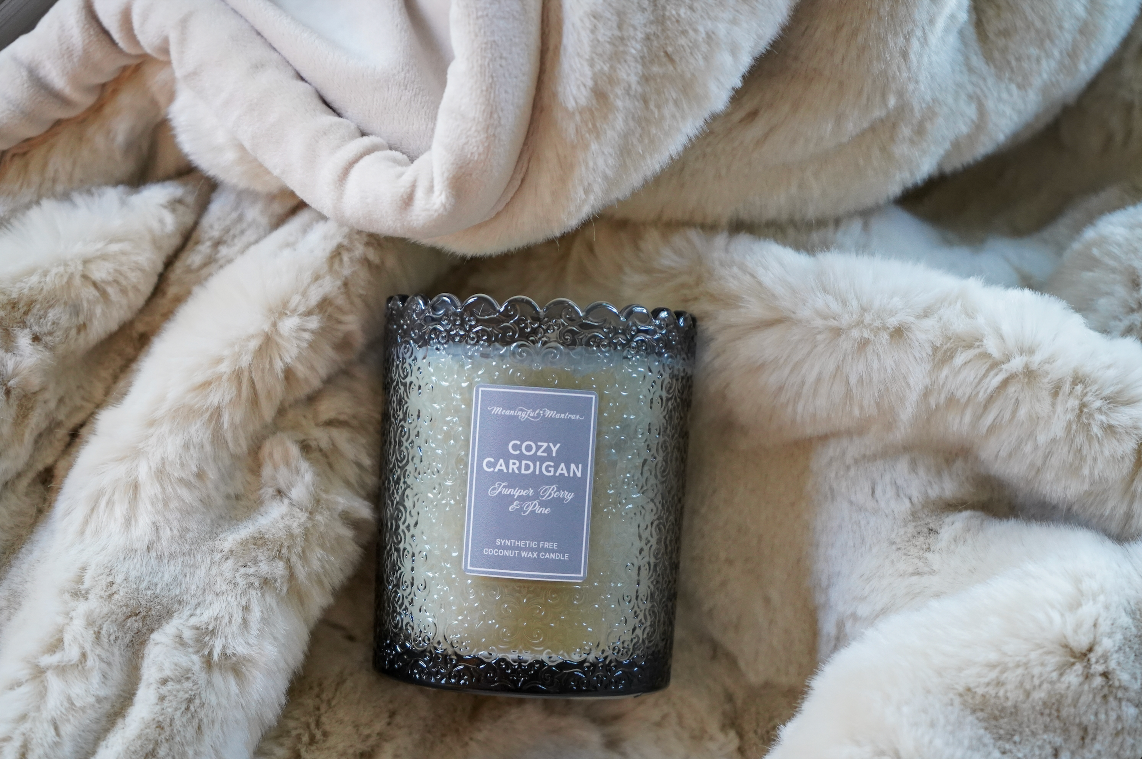 Cozy Cardigan Natural Candle 8oz Kaia Collection