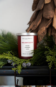 Holiday Clove Natural Candle 10oz Shiloh Collectionimage-alt