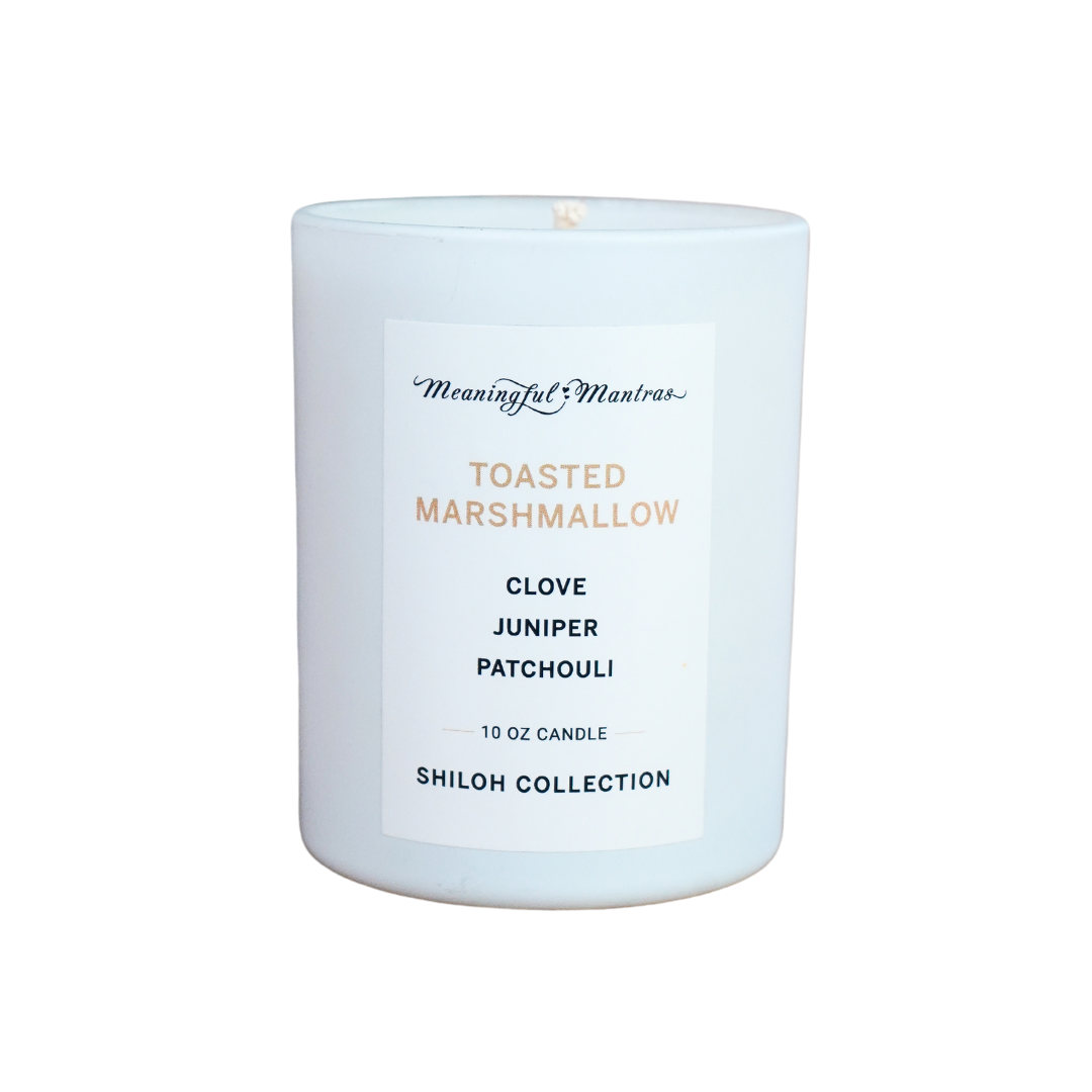 Toasted Marshmallow Natural Candle 10oz Shiloh Collection