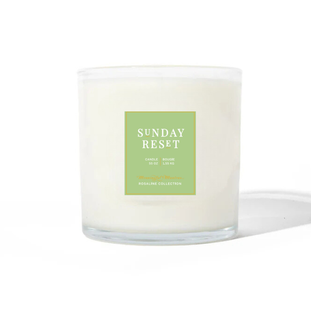 Sunday Reset Fresh Linen 55oz Candleimage-alt