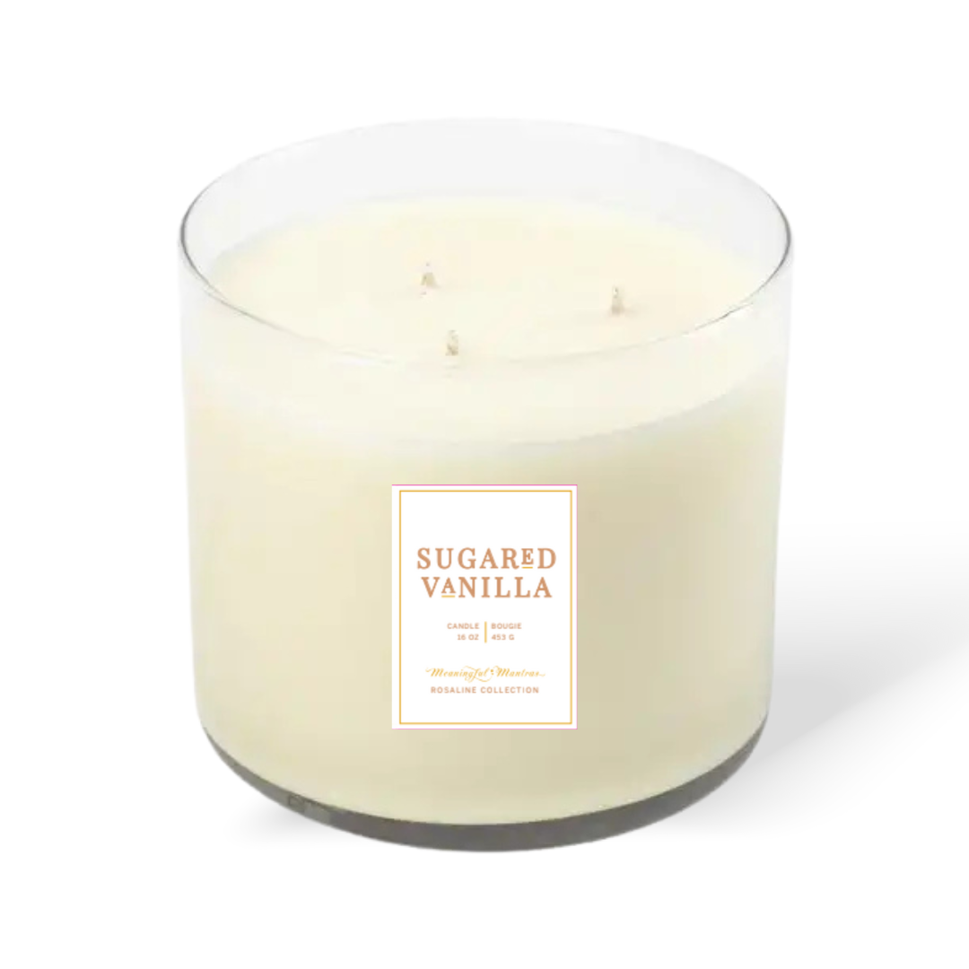 Sweet Sugared Vanilla 3-Wick Natural Candleimage-alt