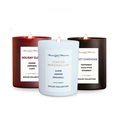 Cheerful Holiday Trio Natural Candle 10oz Shiloh Collectionimage-alt