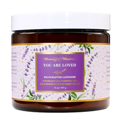 You Are Loved Wildcrafted French Lavender 14oz Epsom Saltimage-alt