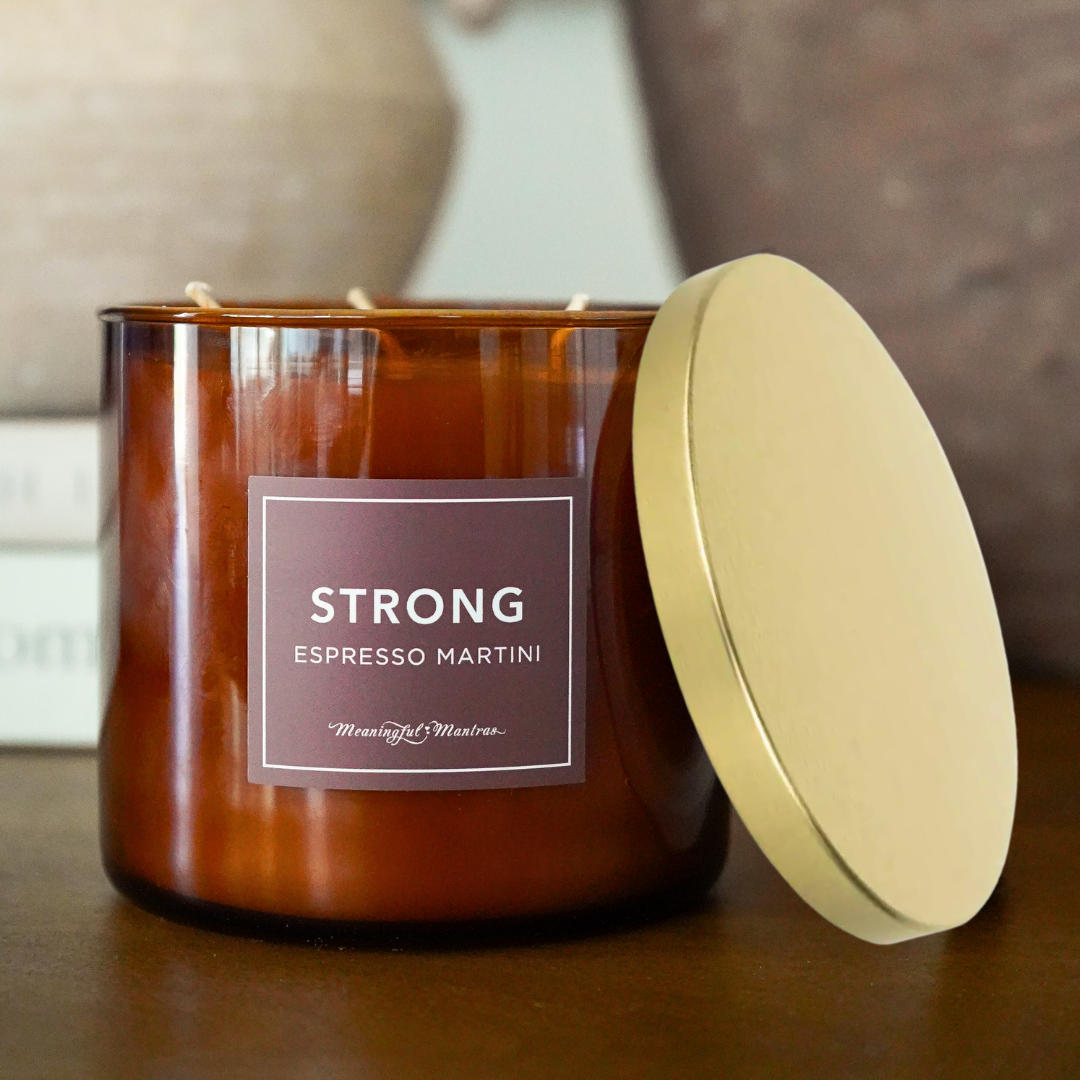 Strong Espresso Martini Natural Candle