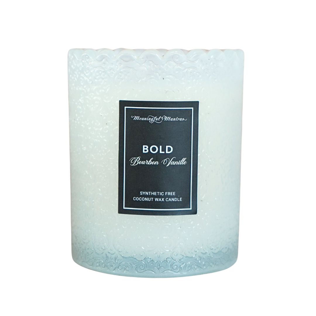 Bold Bourbon Vanille Natural Candle 8oz Kaia Collection