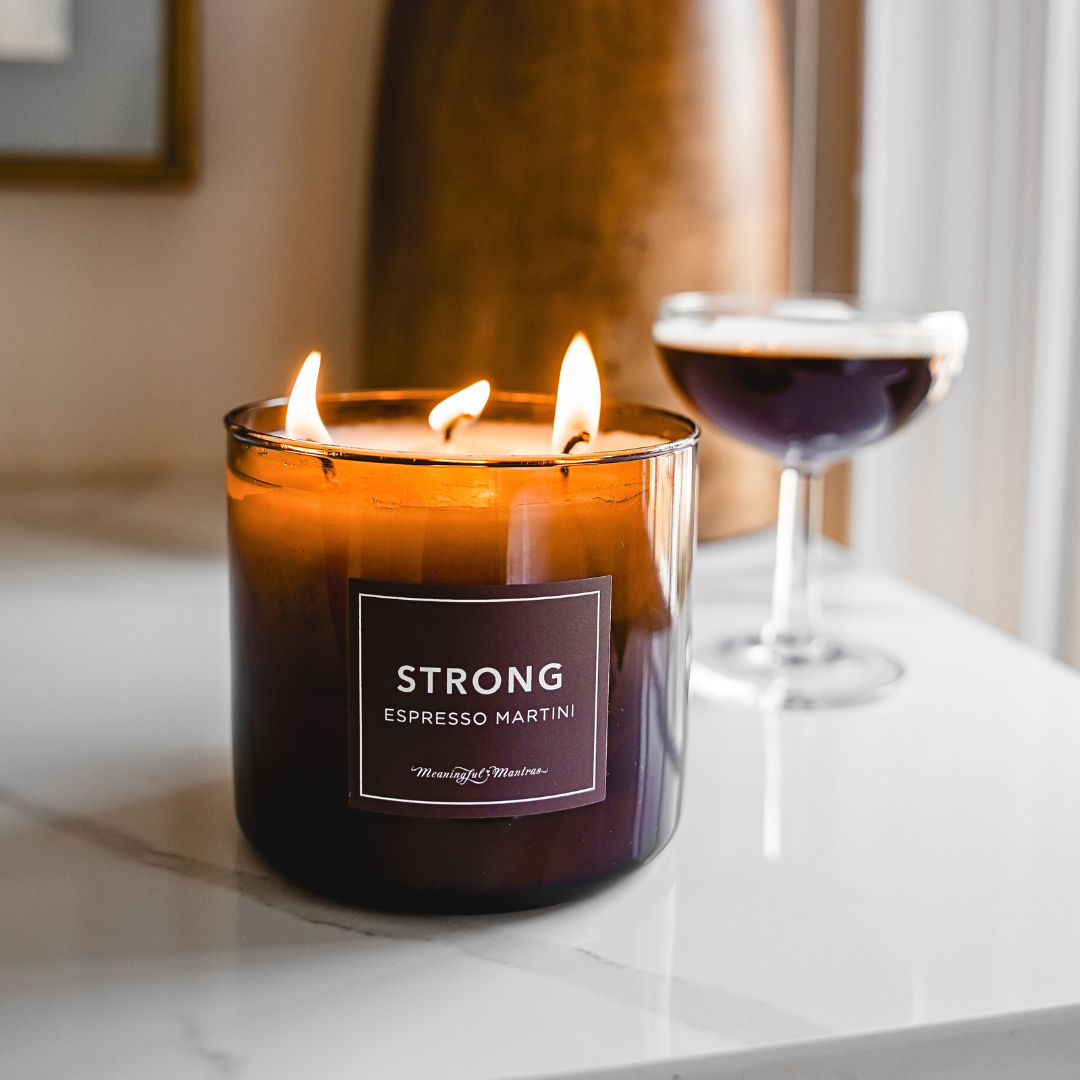 Strong Espresso Martini Natural Candle