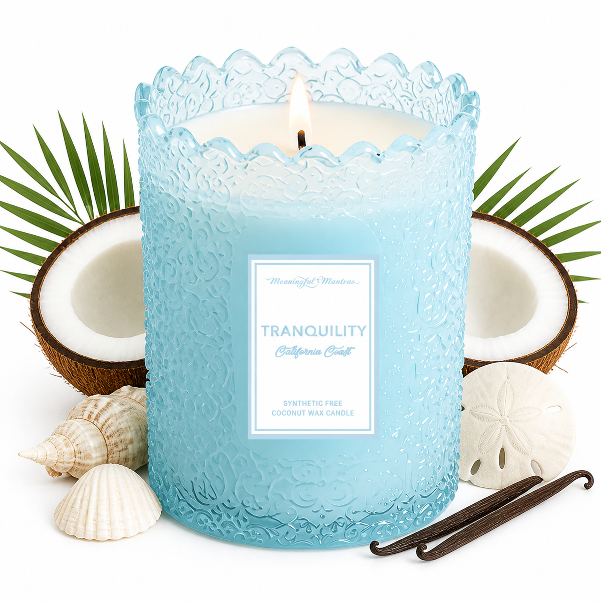 Tranquility California Coast Natural Candle 8oz Kaia Collectionimage-alt