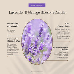 You Are Loved Lavender & Orange Blossom Candleimage-alt