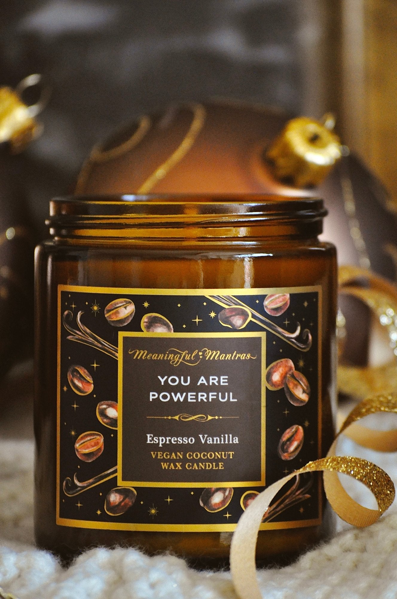 You Are Powerful Espresso Vanilla Candle