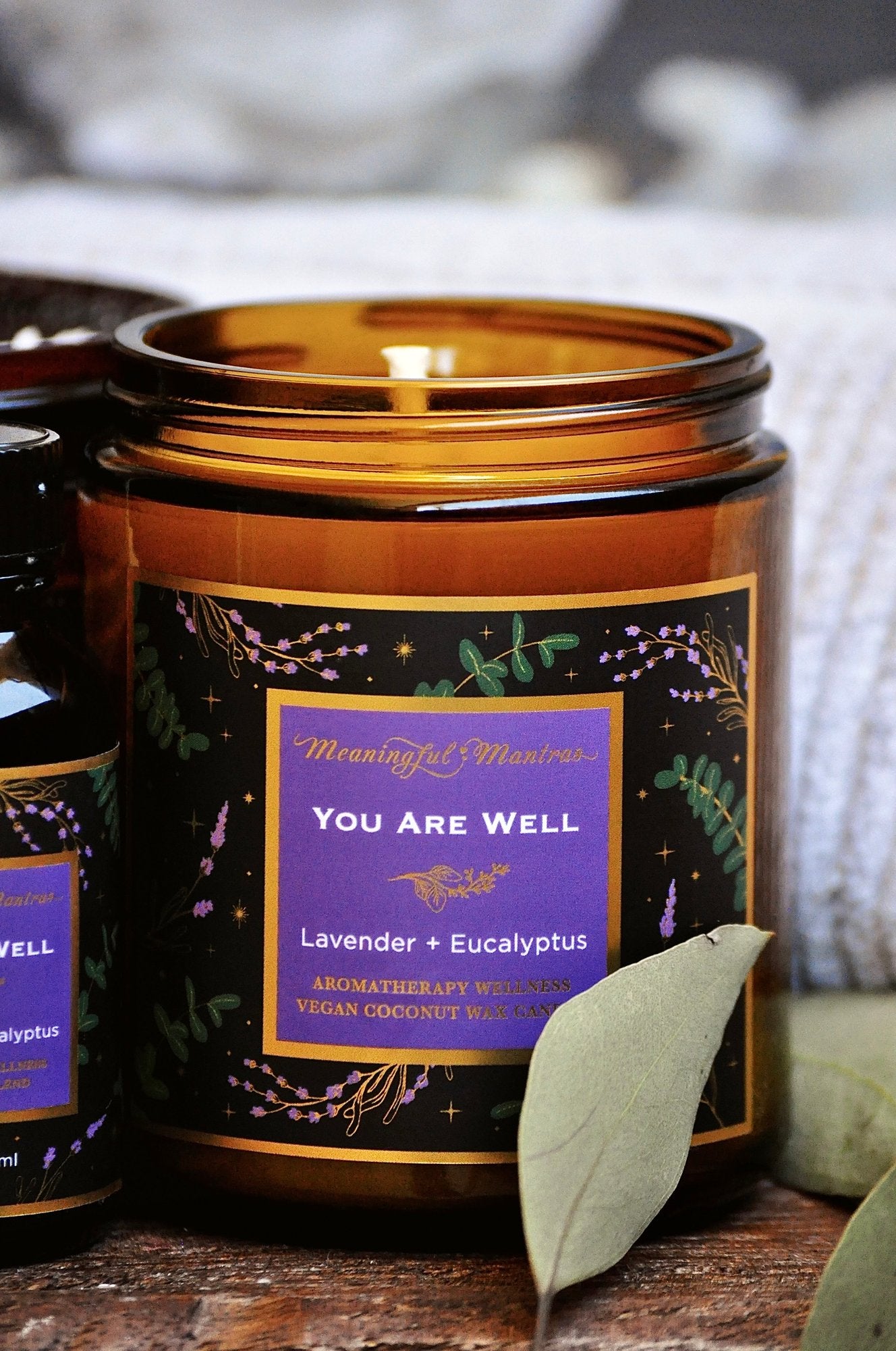 You Are Well Lavender Eucalyptus Candle