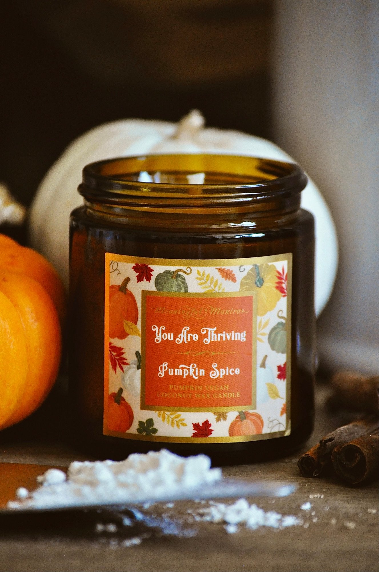 You Are Thriving Pumpkin Spice Mini Candle