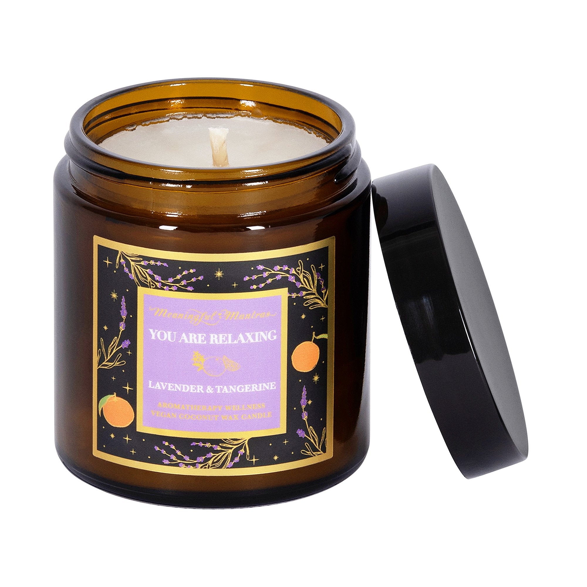 You Are Relaxing Lavender & Tangerine Candle