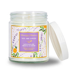 You Are Loved Lavender & Orange Blossom Candleimage-alt